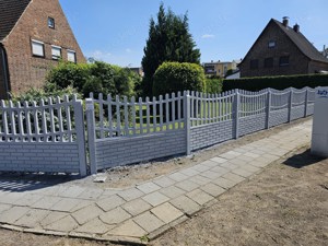 60m Betonzaun inkl. Lieferung Sichtschutz MONTAGE möglich -10% Bild 9