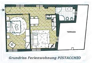 Ferienwohnung Pistacchio im Casa Gemma in Malcesine am Gardasee Bild 9