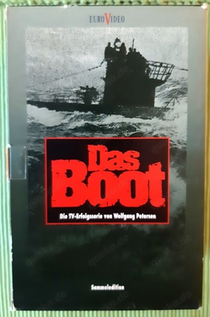 Das Boot 3 VHS Kassetten in Sammelbox Rarität  