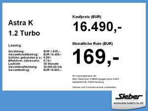 Opel Astra K 1.2 Turbo Edition *Sitzheizung*PDC* Bild 4