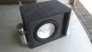 Woofer seltener Cerwin Vega 12" 30cm Subwoofer Set + 2x Endstufen + ...