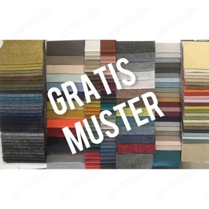 JETZT GRATIS MUSTER anfordern - Möbelstoffe - Polsterstoffe für Neubezug Sofa Caravan Eckbank Stuhl 