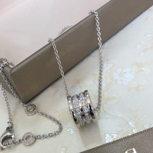  Authentic Bvlgari Necklace B Zero Au750 18K White gold Diamond Halskette Bild 3