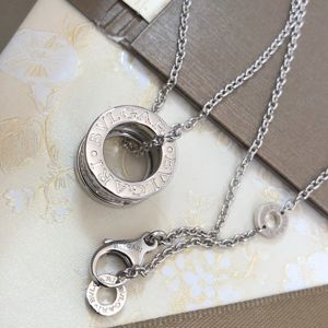  Authentic Bvlgari Necklace B Zero Au750 18K White gold Diamond Halskette Bild 6