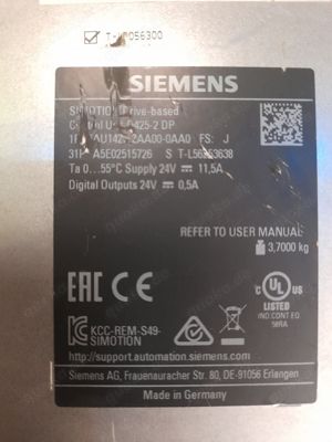  Siemens 6AU1425-2AA00-0AA0 6AU1 425-2AA00-0AA0 Bild 3