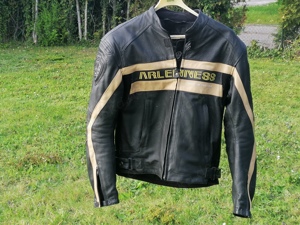 Motorradlederjacke von Arlenness in Größe 42