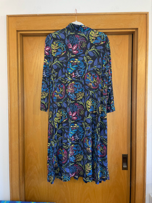 Buntes Kleid von Lox, Größe 46, Reißverschluss Bild 5