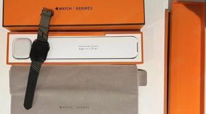  Apple Watch HERM S 7, 45mm schwarz in OVP Ungetragen Garantie 09 24