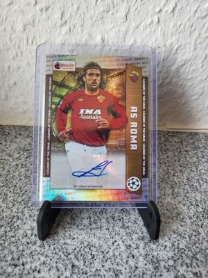 Topps Merlin Heritage 2023 24 Gabriel Batistuta AS Rom 1 1 Auto Bild 2