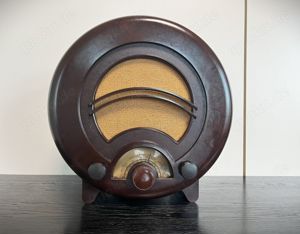  Design Klassiker: Röhrenradio von Ekco Ltd. AD 36 aus 1935, Super Zustand, funkt