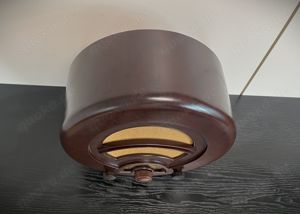  Design Klassiker: Röhrenradio von Ekco Ltd. AD 36 aus 1935, Super Zustand, funkt Bild 3