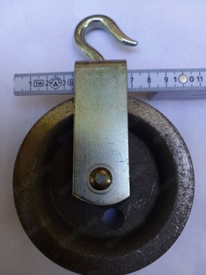 Bügel-Seilrolle Stahl NEU!