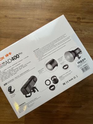 Godox Ad400pro 400ws 2.4g TTL HSS Kamera Blitz Speedlite Blitzlicht Bowens Mount Bild 7