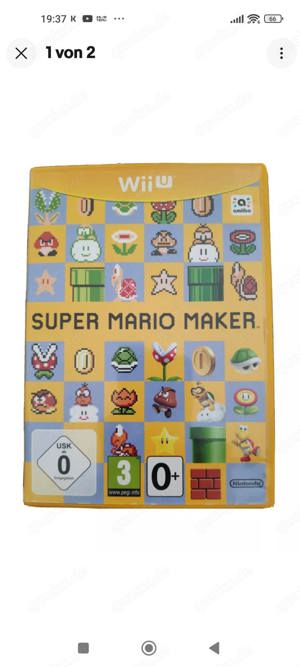 Super Mario maker (Nintendo Wii U)