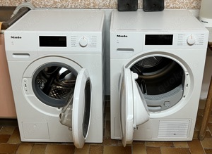 Miele Waschmaschine und Wärmepumpentrockner