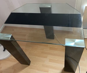 HiFi Schrank, Phonoschrank, Multimedia Schrank aus Glas, Eck Schrank, TOP  Bild 3