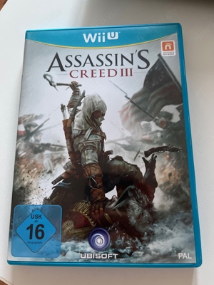 Assassin's Creed III 3 Wii u Spiel