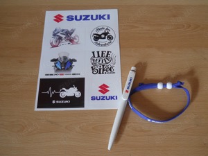 SUZUKI  Motorrad Fan Artikel.