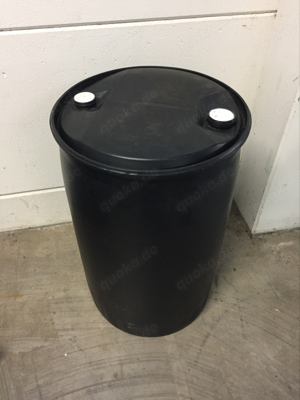 Fass Wasserfass Kunststofffass 200l Regentonne Spundfass Bild 2
