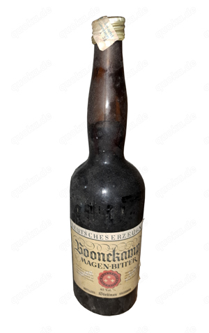 Alter Boonekamp Magen-Bitter ,1 Flasche mit ca. 0,7 l Inhalt (ca. 40 % vol.) dunkel gelagert  