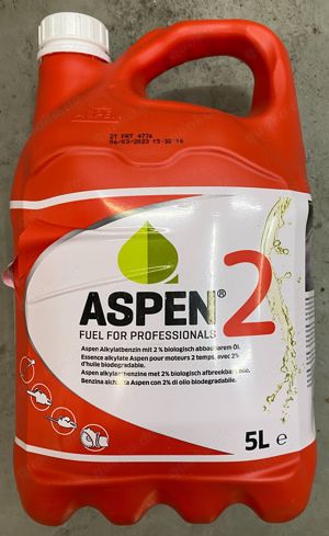 Aspen2  Motorsäge 5 Liter Gemisch 2 Takt Motorsägengemisch