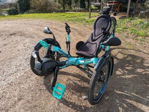 HP Velotechnik Scorpion FS 26 mit E-Antrieb - Liegerad Trike