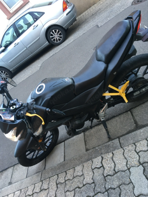 125ccm mottorrad als schrauberfahrzeug zu verkaufen 