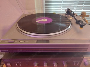 Stereoanlage mit:Verstärker--Cassettenplayer--Plattenspieler--2X 100 Watt-Nur Abholung!  Bild 2