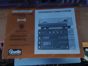 Stereoanlage mit:Verstärker--Cassettenplayer--Plattenspieler--2X 100 Watt-Nur Abholung!  Bild 5