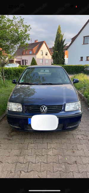 VW Polo 1.6 Blau