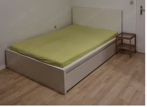 Bett 140*200cm mit 2 Schubkästen und Lattenrost