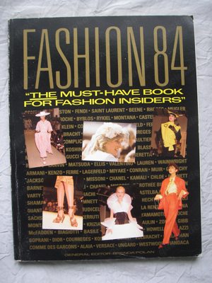 Fashion 84 amerikanisches Magazin mit 8-seitigem Artikel Lady Di Diana