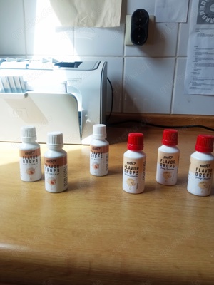 6x Flavor Drops 30 ml Flavdrops Geschmack Diät Backzutat Proteinshake Lebensmittelzusatz