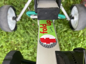 Golf Caddy Fold Up Lady Bild 2