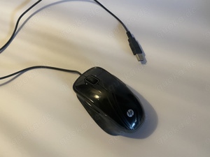 Maus mit Kabel HP Schwarz Original optische Maus plug and play