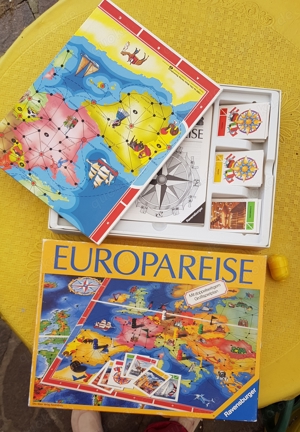 Europareise Brettspiel Gesellschaftsspiel Bild 2