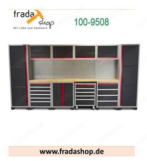 ++ Modulares Arbeitsplatzsystem   Werkbank 16 teiliges Schranksystem ++