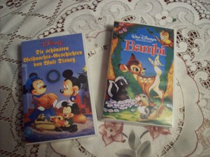 Original-Disney Videokassetten