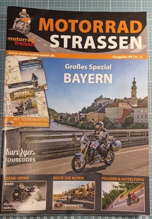 Motorradzeitung "Motorrad freizeit" 3 aktuelle Ausgaben