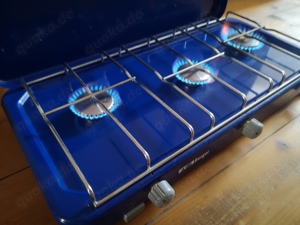 HPV Lambada Camping Gaskocher, 3-flammig, 50mbar Bild 6