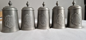 Zinnkrüge von Zünften, Handwerksbetrieben Bild 8