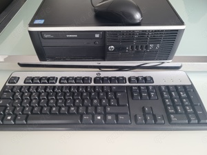 HP PC Compaq i7, Win10,16GB RAM, 2xSSD, 3,4GHz, Monitor 22Zoll (Acer B 223 w) , Tast., Maus,