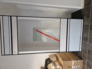 Premium Kunststoff Terrarium mit Unterschrank und Lichtkasten zb für Chamäleons usw. Bild 4