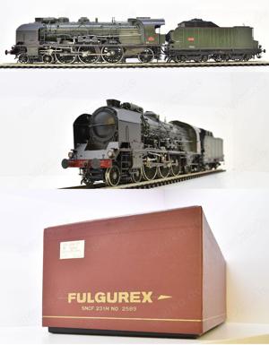 Fulgurex 2589 Dampflok 231 H der SNCF, Messing Spur 0 GS Analog mit OVP  K985