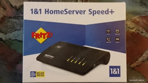 !&! HomeServer Speed+ (Fritzbox 7590HU) schwarz neu ovp vollständiges Zubehör und Anleitungen