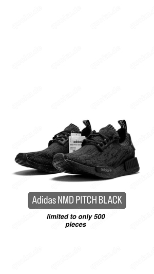 Adidas NMD R1 Pitch Black Sneaker-Friends & Family - NEU