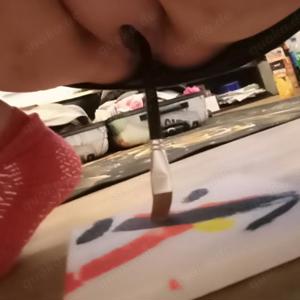 Muschi Vagina gemalte Acryl Bilder abstrakt zu verkaufen 