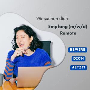 Empfangskraft (m, w, d), Remote (Home-Office)