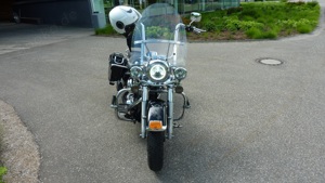 Harley Davidson Road King Bagger Style mit Klappenauspuff Kess Tech Top Zustand