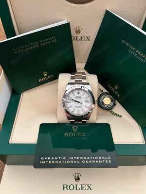 Rolex Datejust 41 Fullset von 2023, ungetragen -NEU-